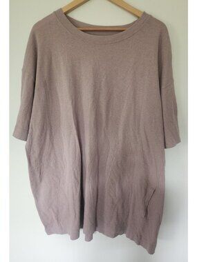Free People Free-est Women's Sz. M Lilac Oversized Tunic Top Dress